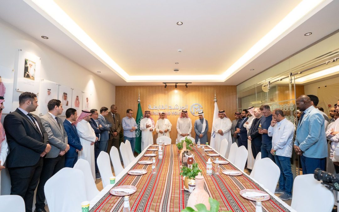 المرشد القابضة تقيم احتفالاً بمناسبة ذكرى يوم التاسيس وذلك في مقر الإدارة العامة في مدينة الرياض